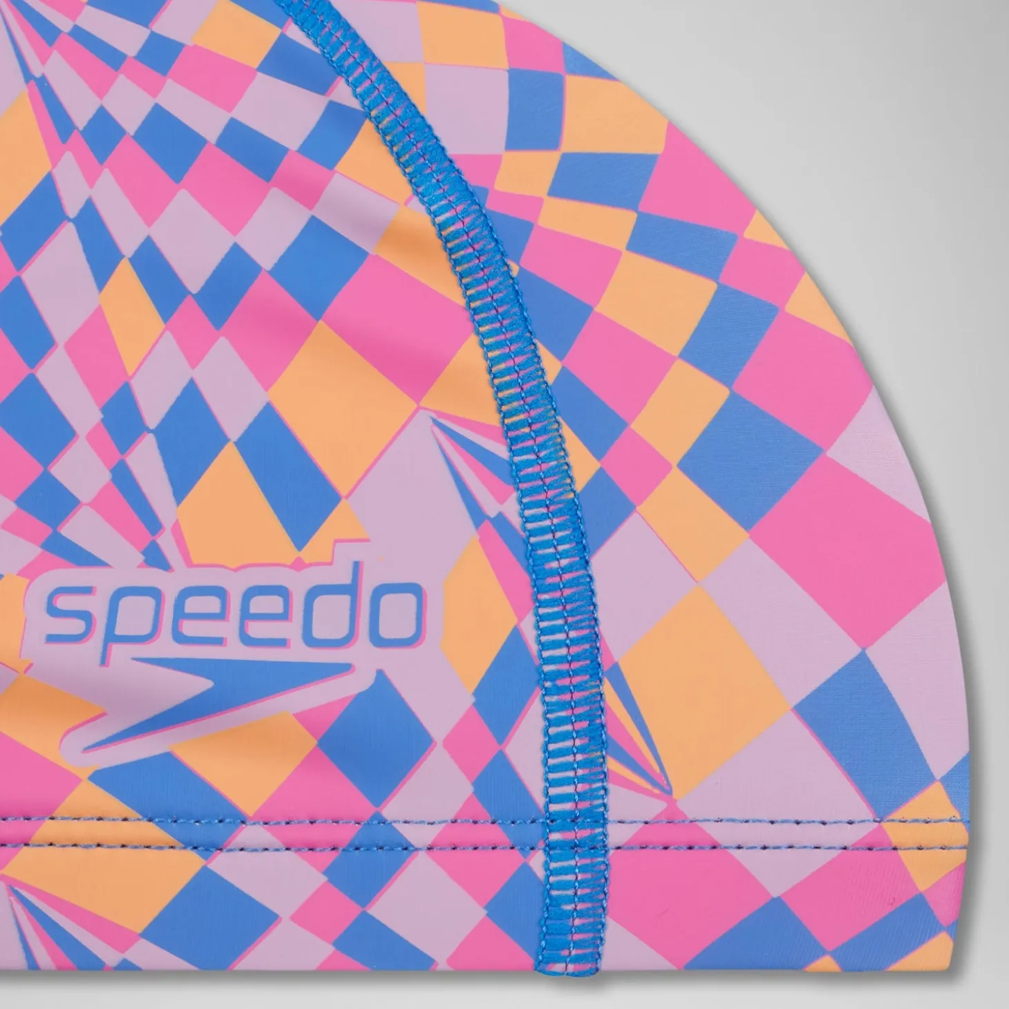 Junior Printed Pace Cap Pink/Orange