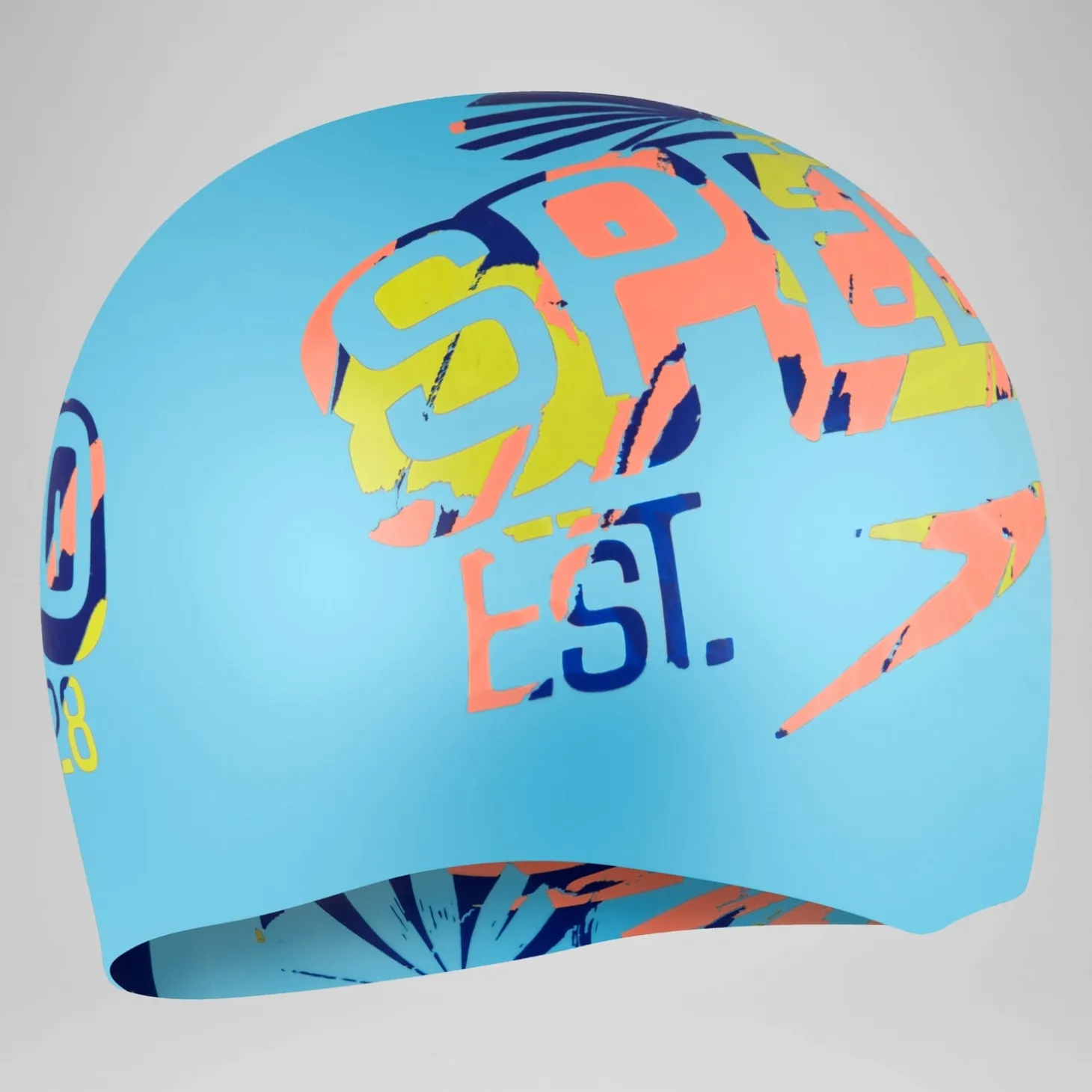 Junior Reversible Slogan Cap Blue/Yellow