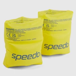 Junior Roll Up Armbands Yellow