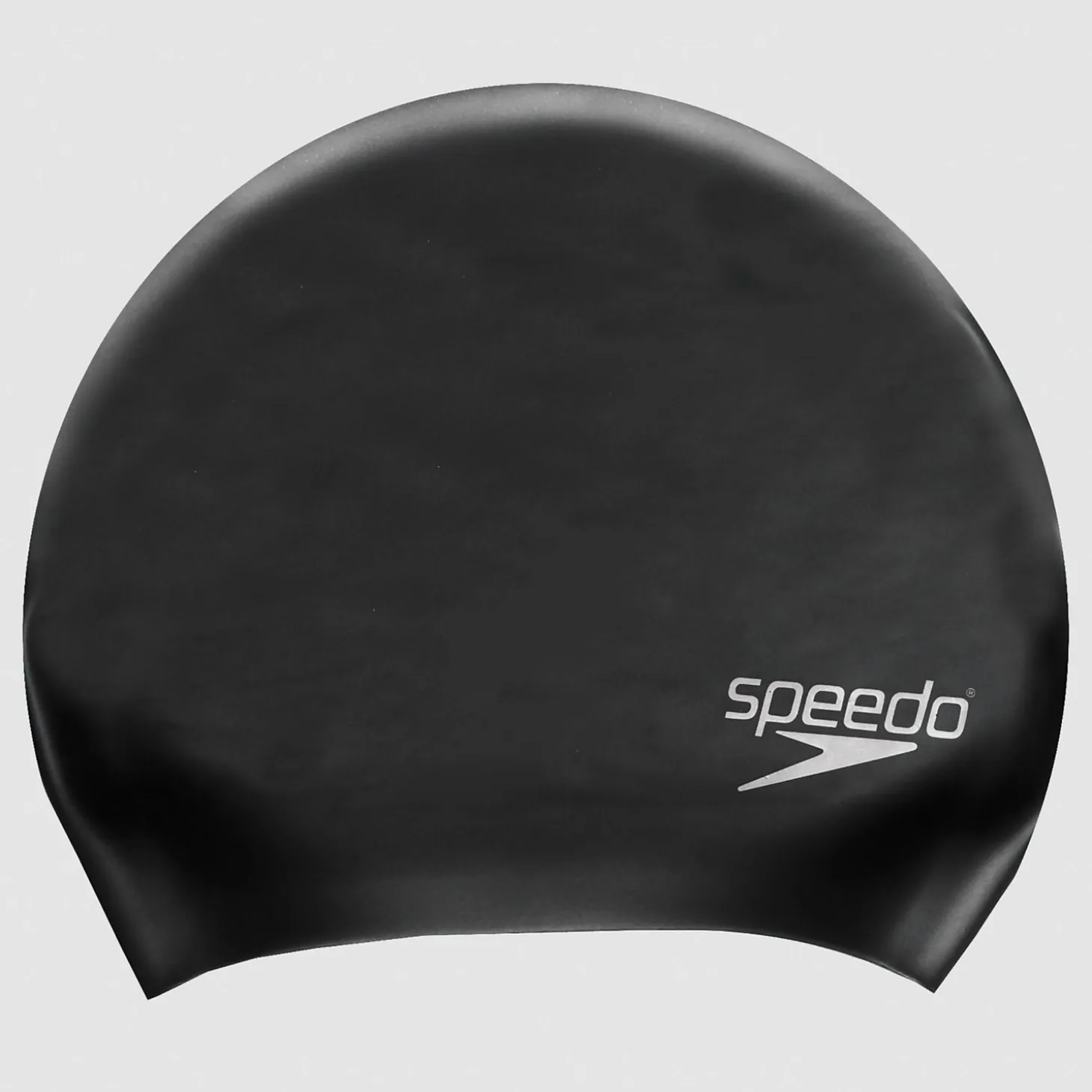 Long Hair Swim Cap Black