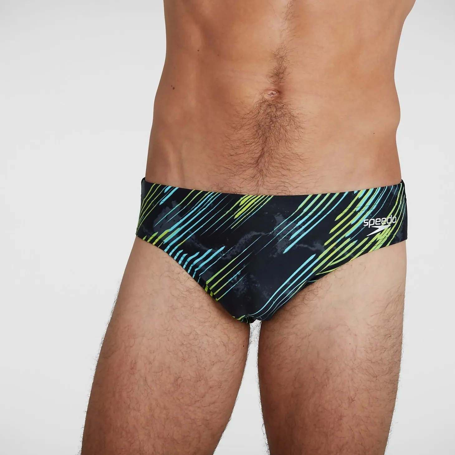 Men's Allover 7cm Brief Black