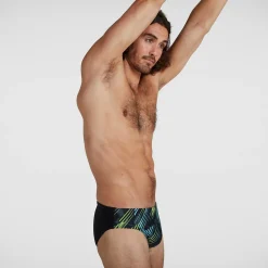 Men's Allover 7cm Brief Black
