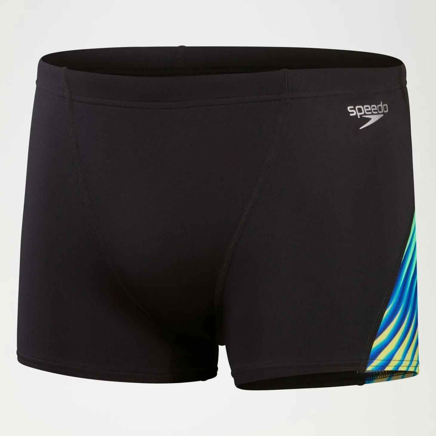Men's Allover Digital V-Cut Aquashort Black/Blue