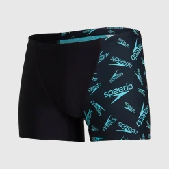 Men's Allover V-Cut Aquashort Black