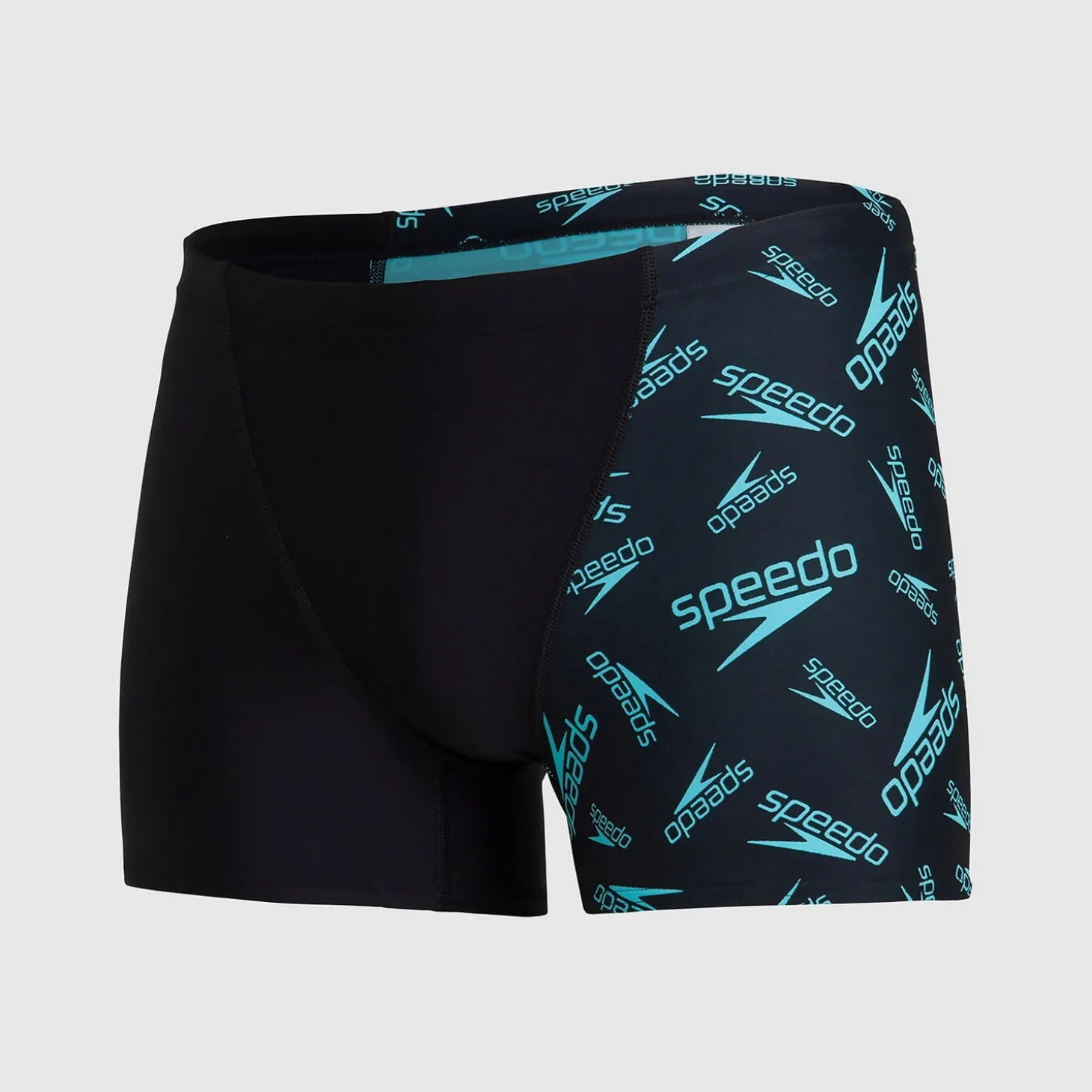 Men's Allover V-Cut Aquashort Black