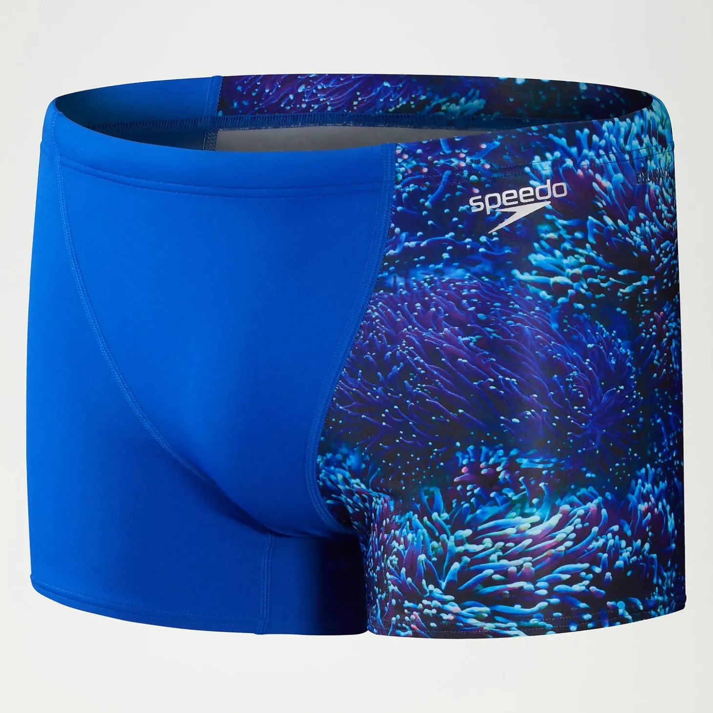 Men's Allover V-Cut Aquashorts Blue/Black