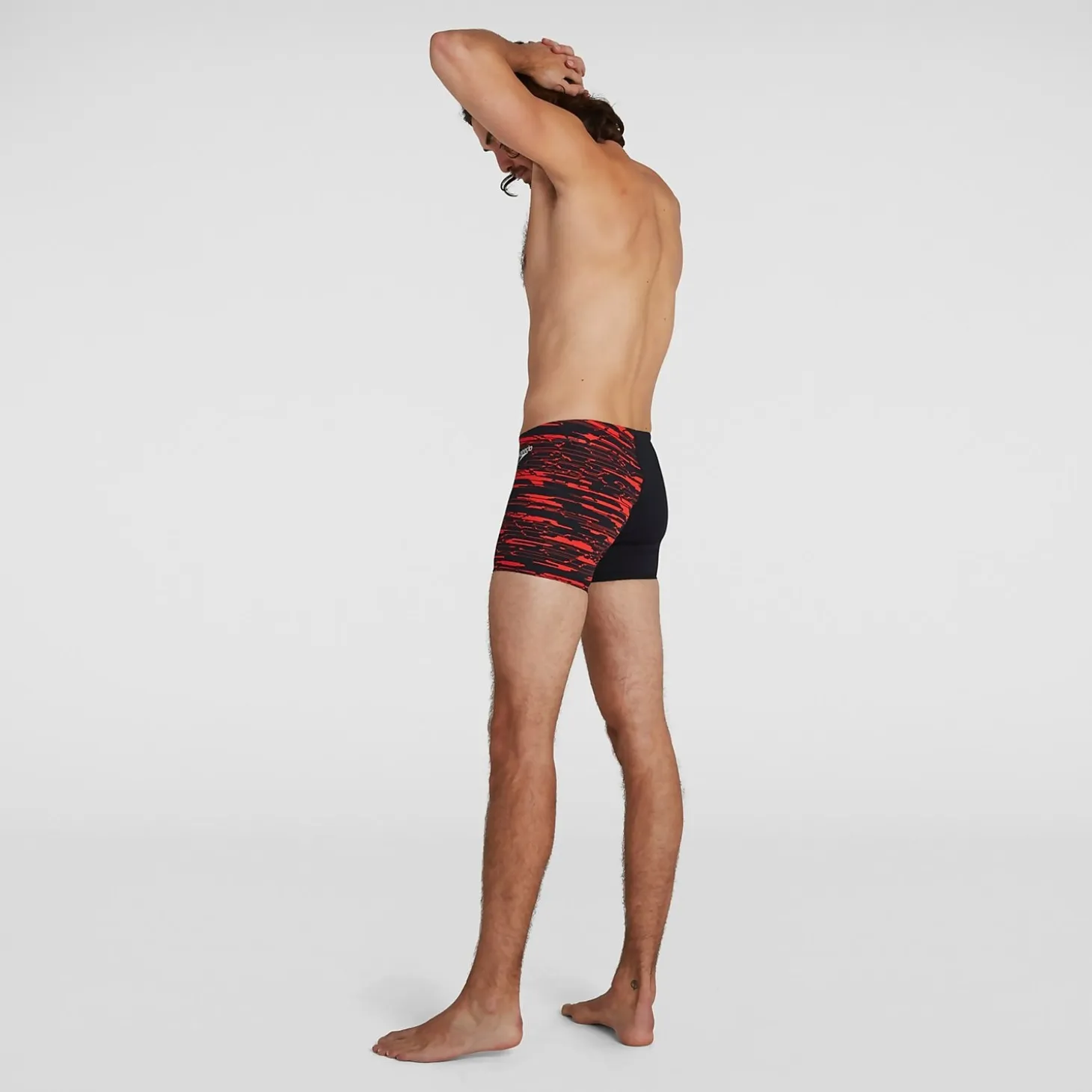 Men's Allover V-Cut Aquashort Black