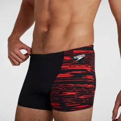 Men's Allover V-Cut Aquashort Black