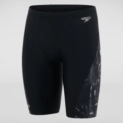 Men's Allover V-Cut Jammer Black/Grey