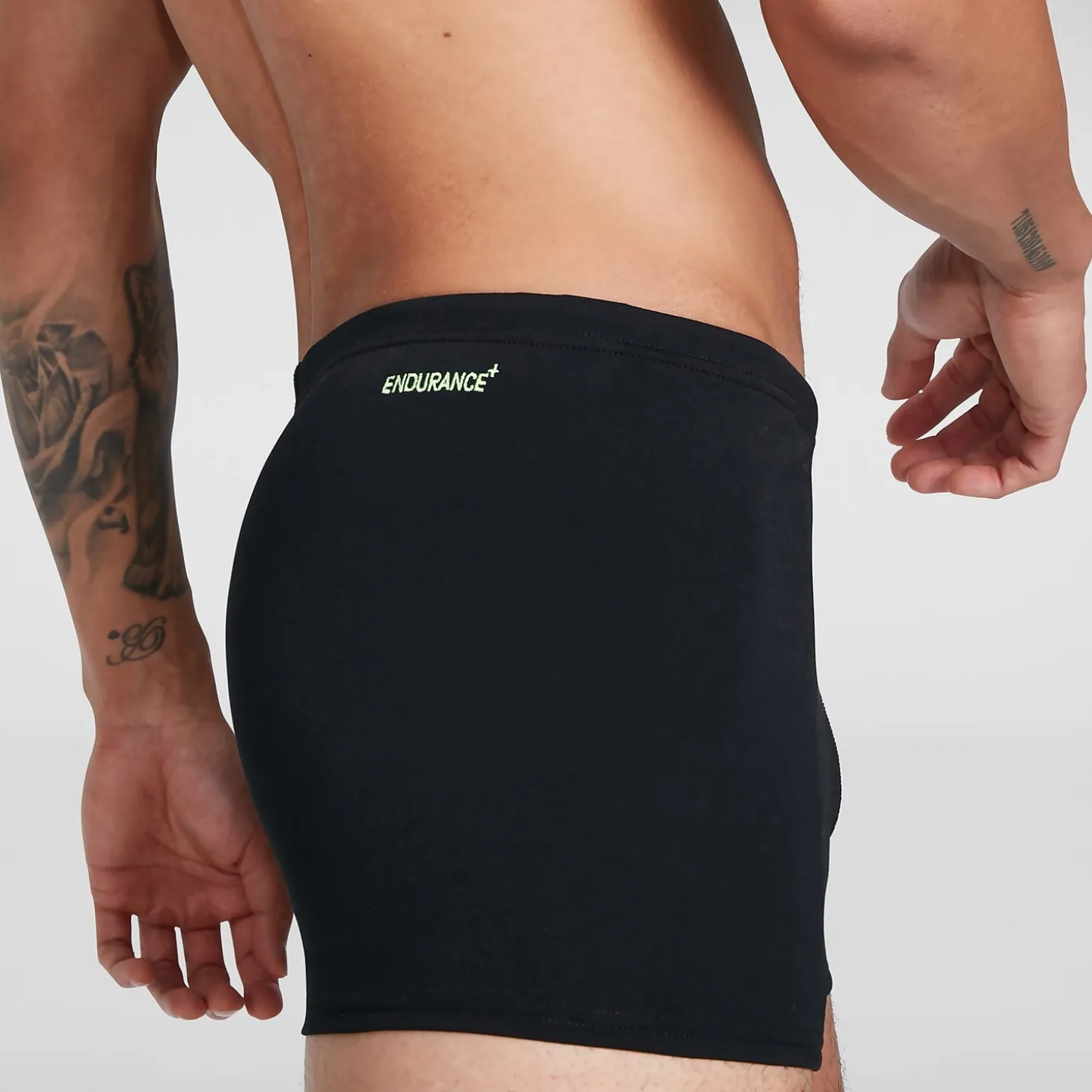 Men's Boom Logo Placement Aquashort Black/Green