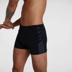 Men's Boom Logo Splice Aquashort Black