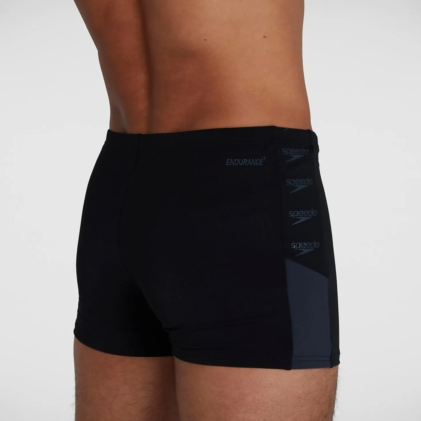 Men's Boom Logo Splice Aquashort Black