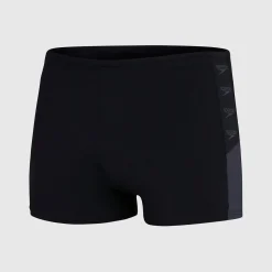 Men's Boom Logo Splice Aquashort Black