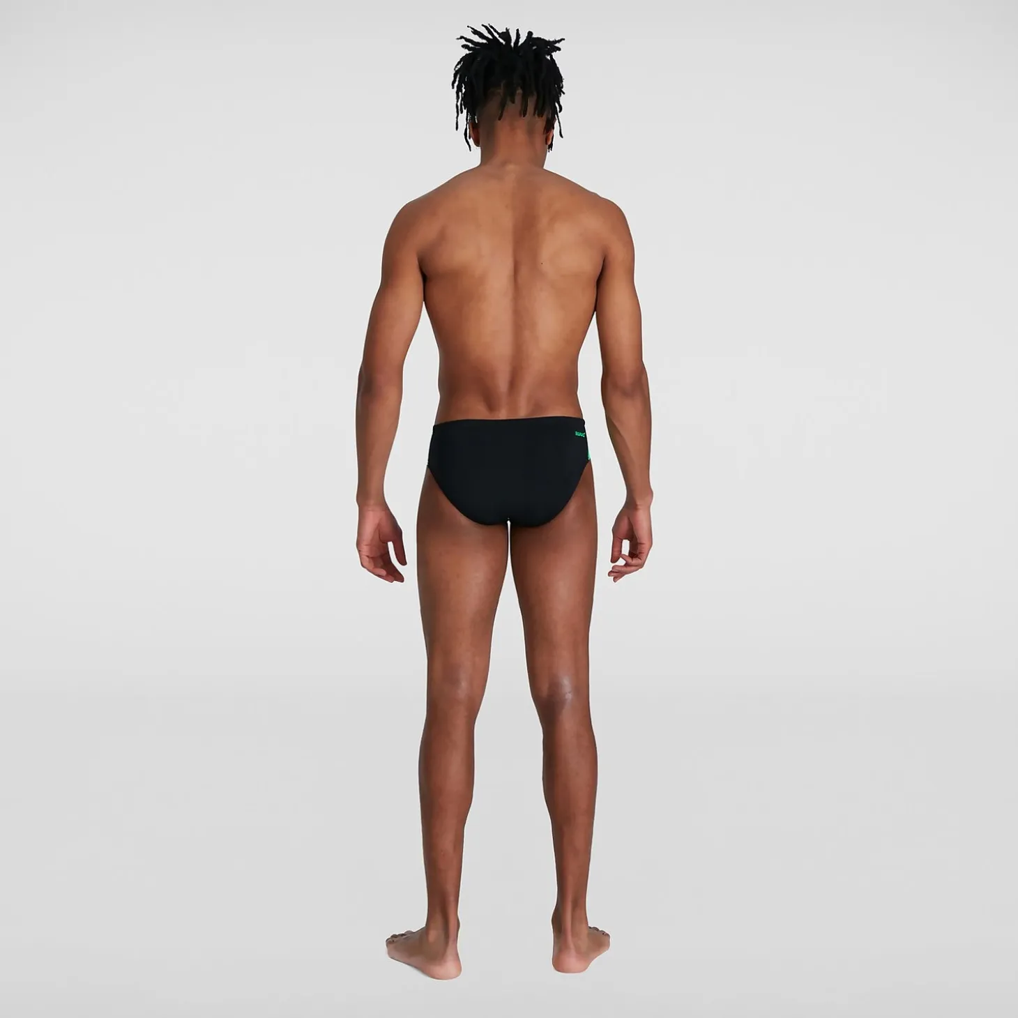 Men's Boom Logo Splice 7cm Brief Black/Green