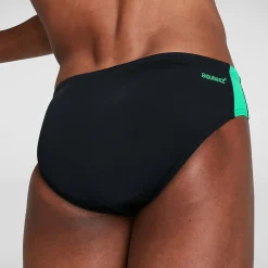 Men's Boom Logo Splice 7cm Brief Black/Green
