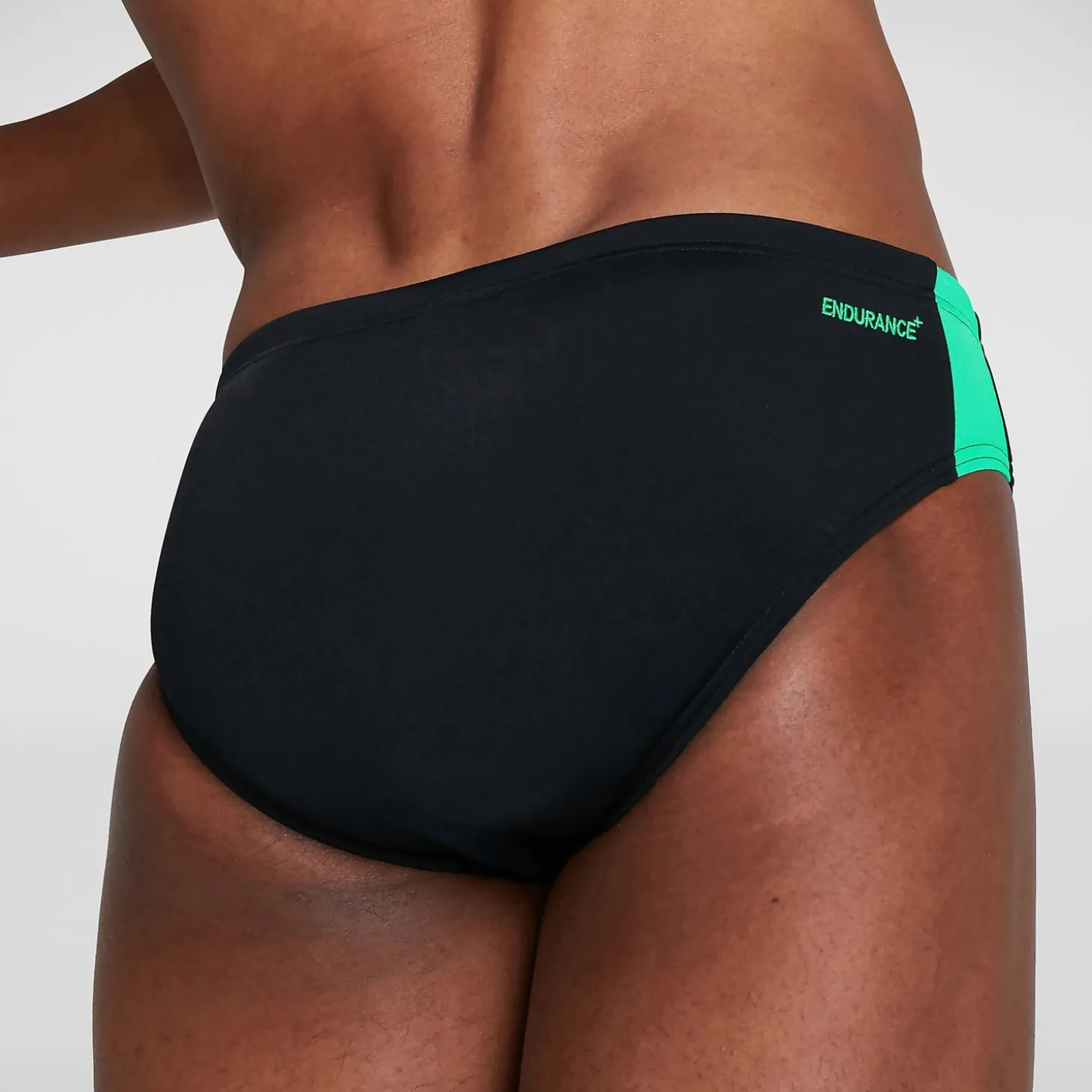 Men's Boom Logo Splice 7cm Brief Black/Green