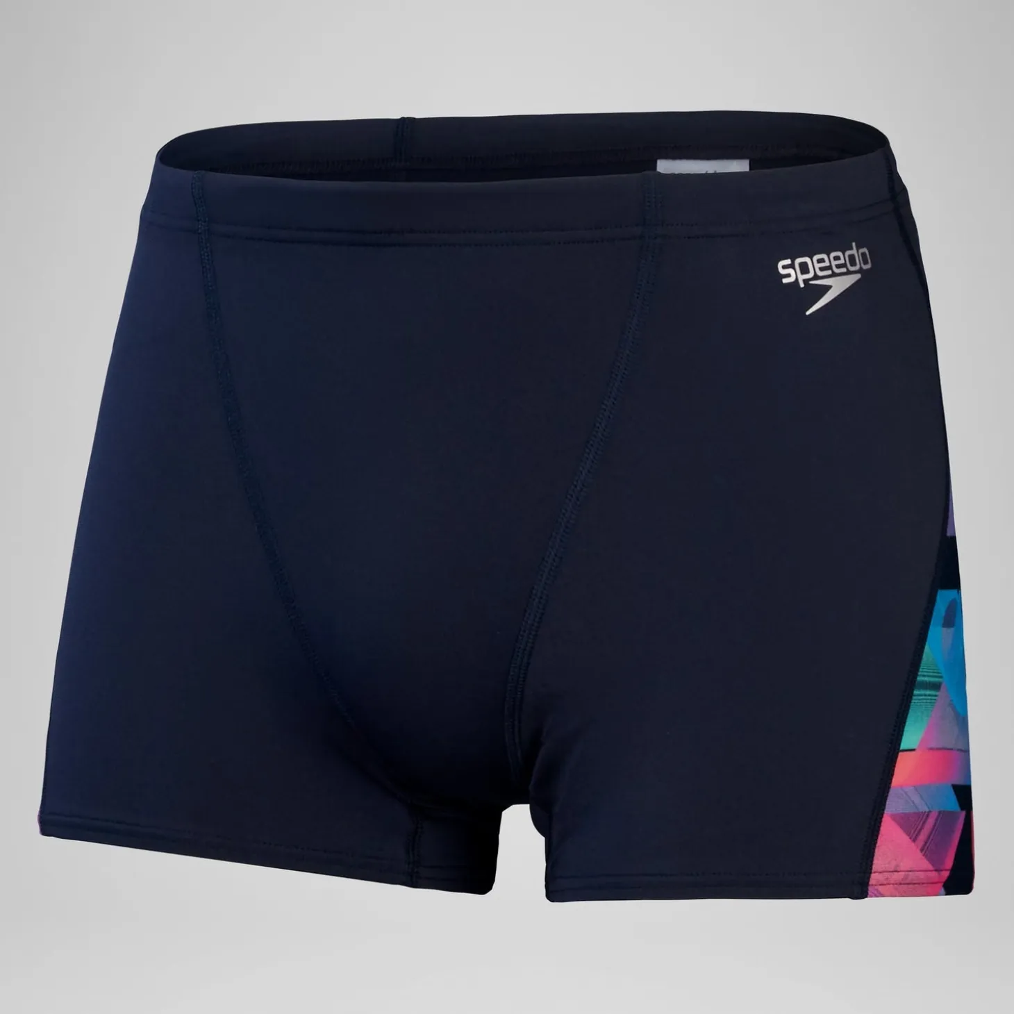 Men's Club Training Allover Digi V-Cut Aquashort Navy/Red