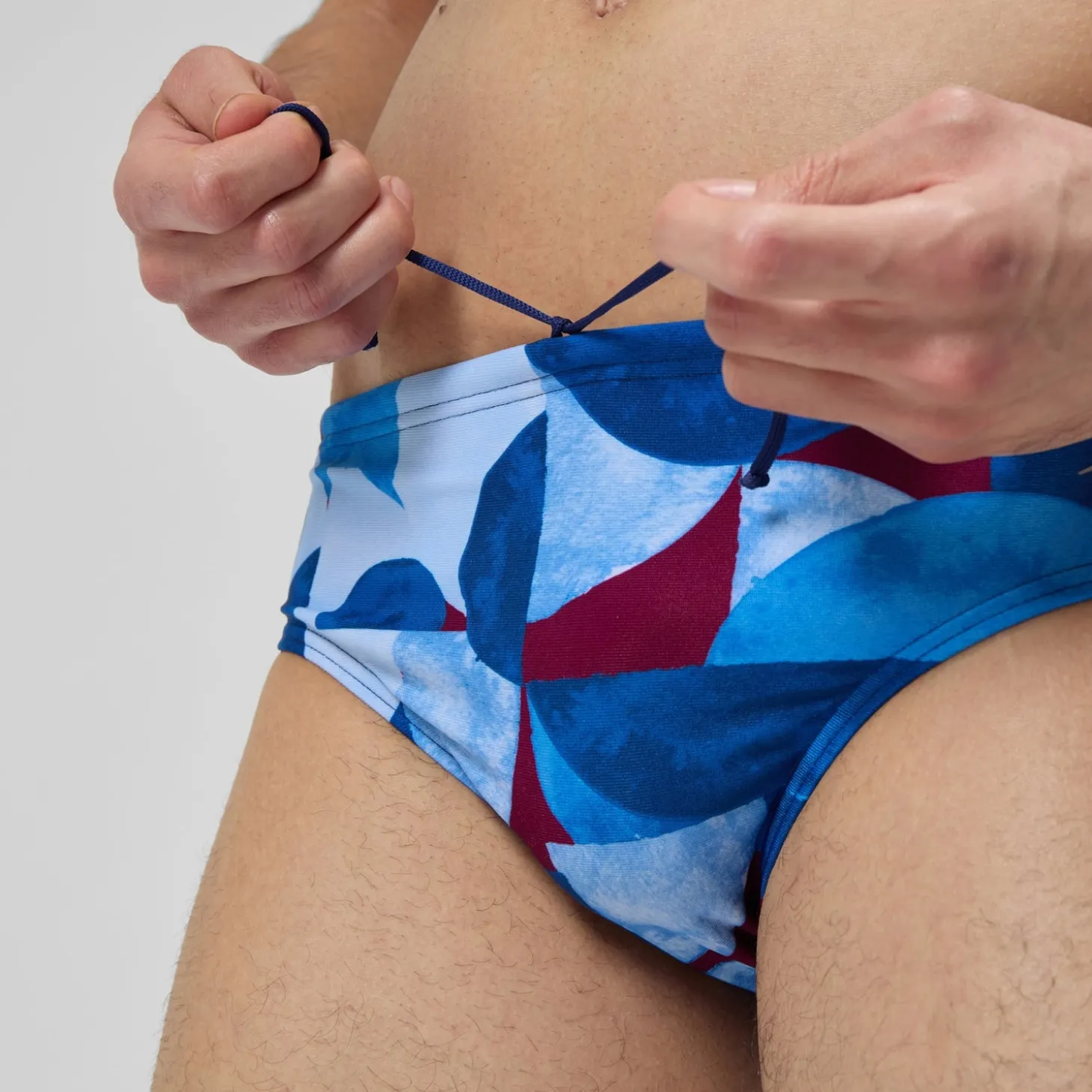 Men's Club Training 8cm Allover Digital Brief Blue/Purple