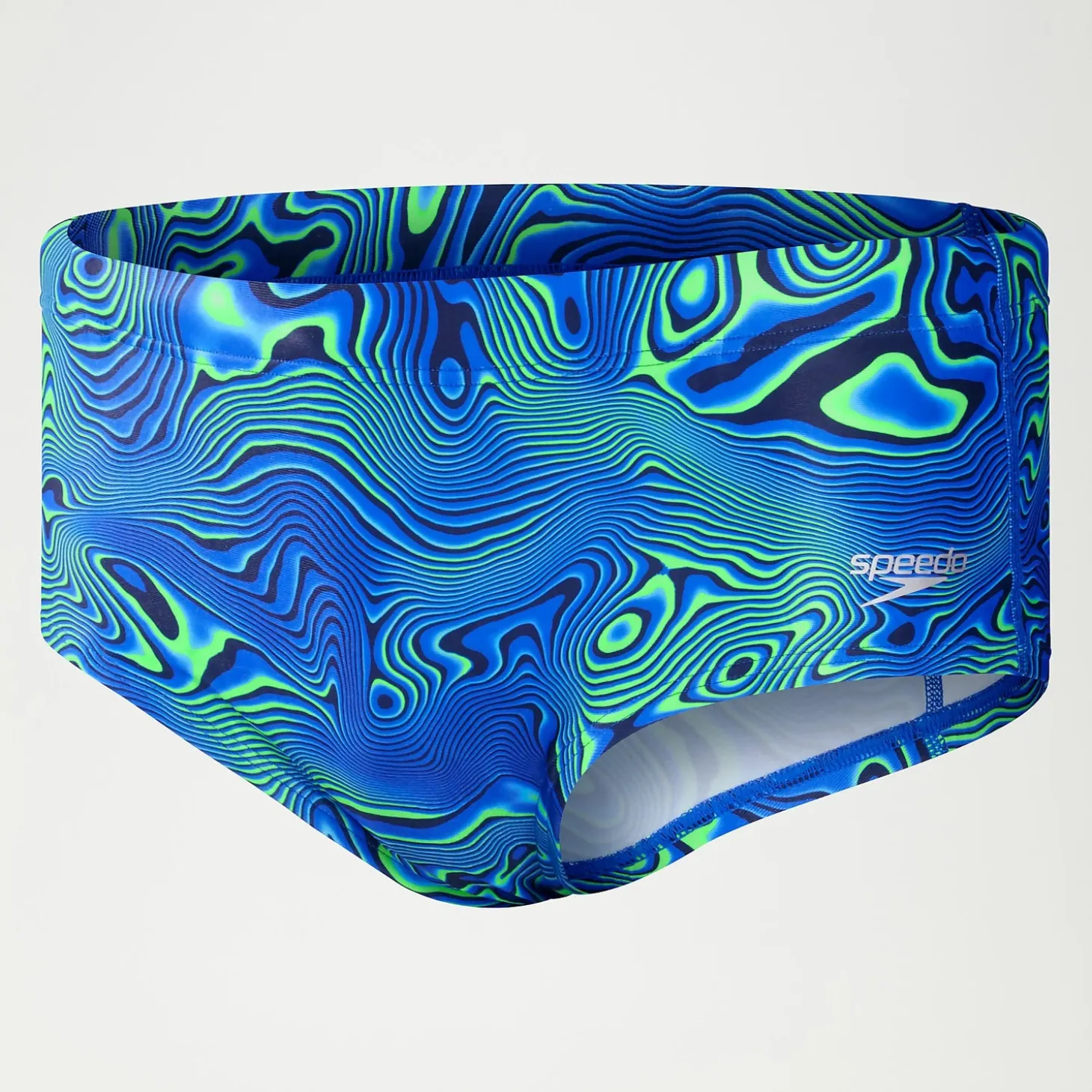 Men's Club Training 17cm Allover Digital Brief Navy/Blue