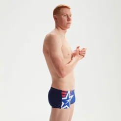 Men's Club Training Placement 17cm Digital Brief Blue