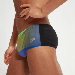 Men's 14cm Allover Digital Brief Black/Purple