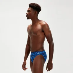 Men's 5cm Club Training Bondi Blossom Brief Blue