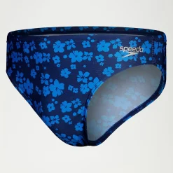 Men's 5cm Club Training Bondi Blossom Brief Blue