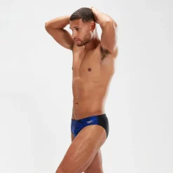 Men's 7cm Club Training Brief Black/Blue