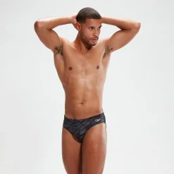 Men's 7cm Club Training Brief Black/Grey