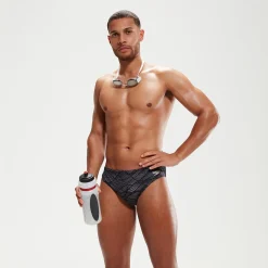 Men's 7cm Club Training Brief Black/Grey