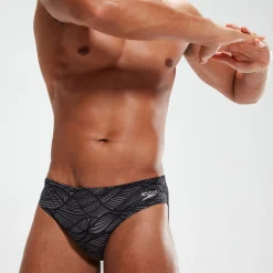 Men's 7cm Club Training Brief Black/Grey