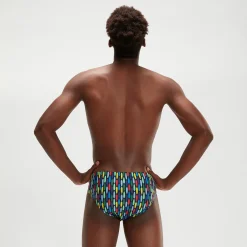 Men's 8cm Club Training Brief Navy/Red