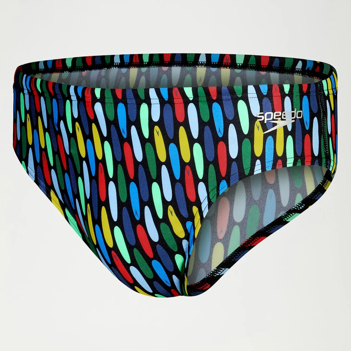 Men's 8cm Club Training Brief Navy/Red