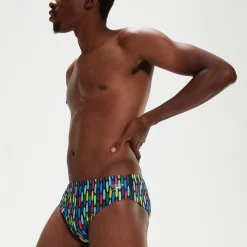 Men's 8cm Club Training Brief Navy/Red
