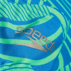Men's 8cm Club Training Wavespace Brief Blue/Green