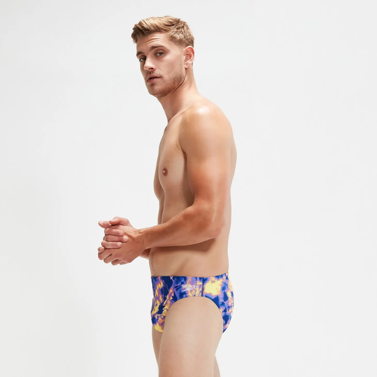 Men's 5cm Escape Brief Blue/Lilac