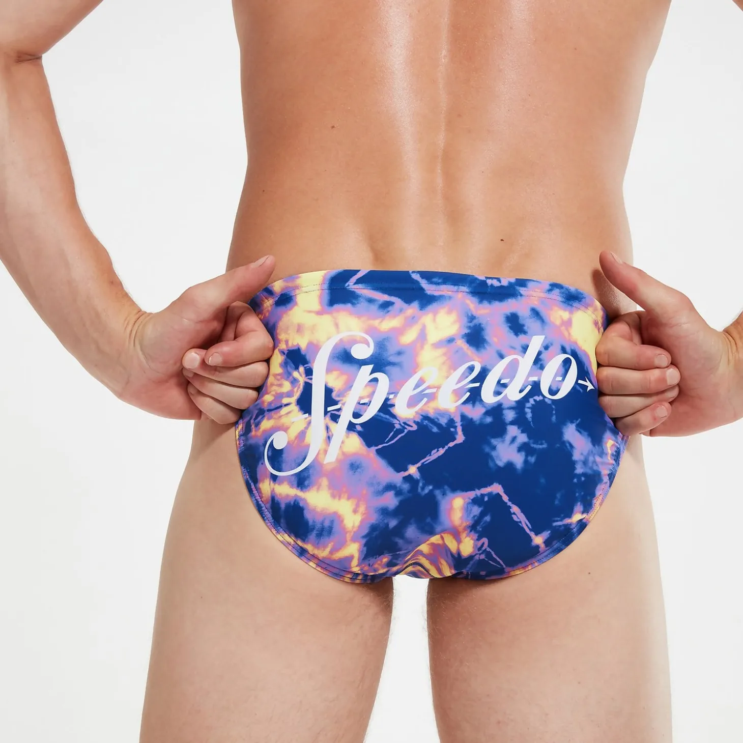 Men's 5cm Escape Brief Blue/Lilac