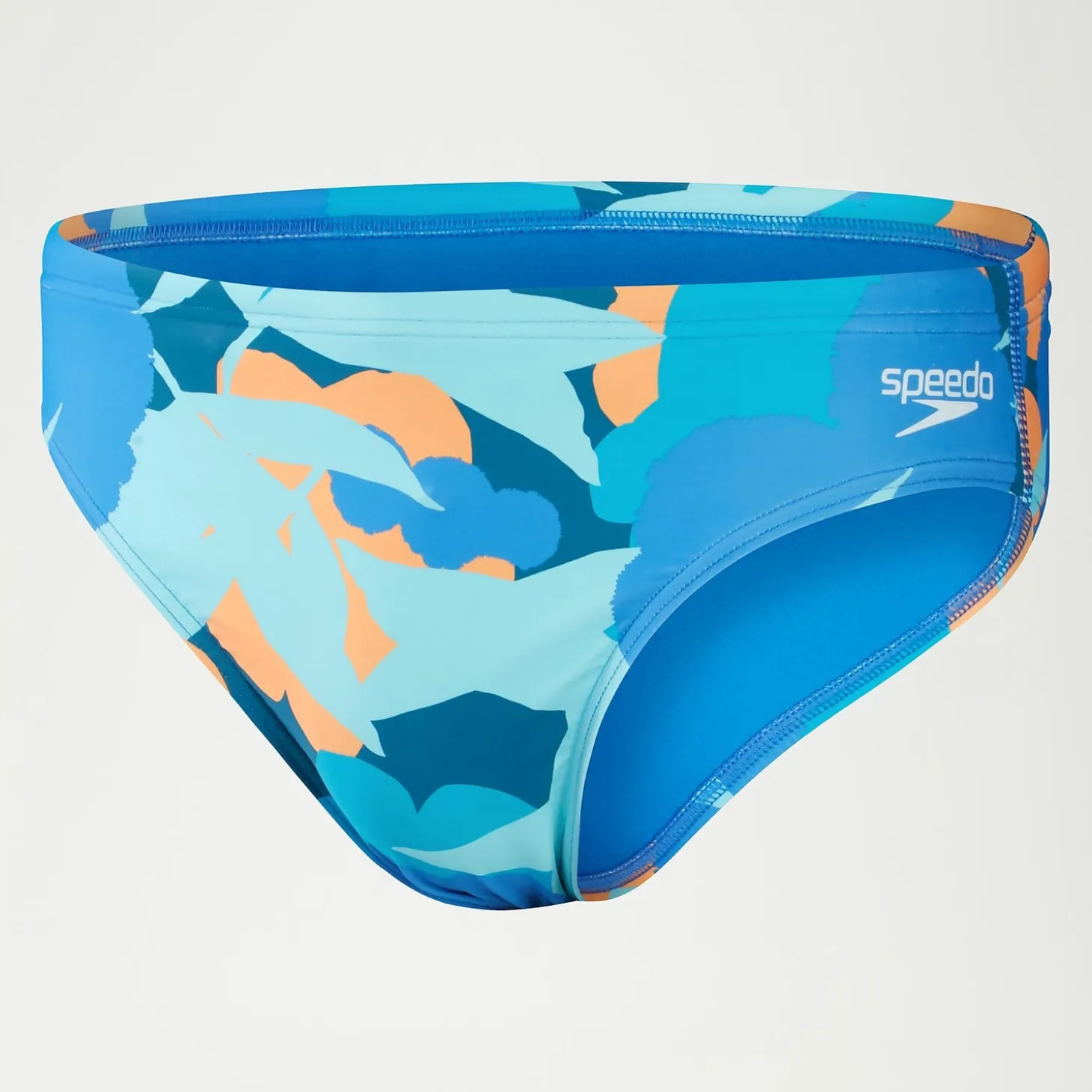 Men's 6cm Escape Brief Blue/Apricot
