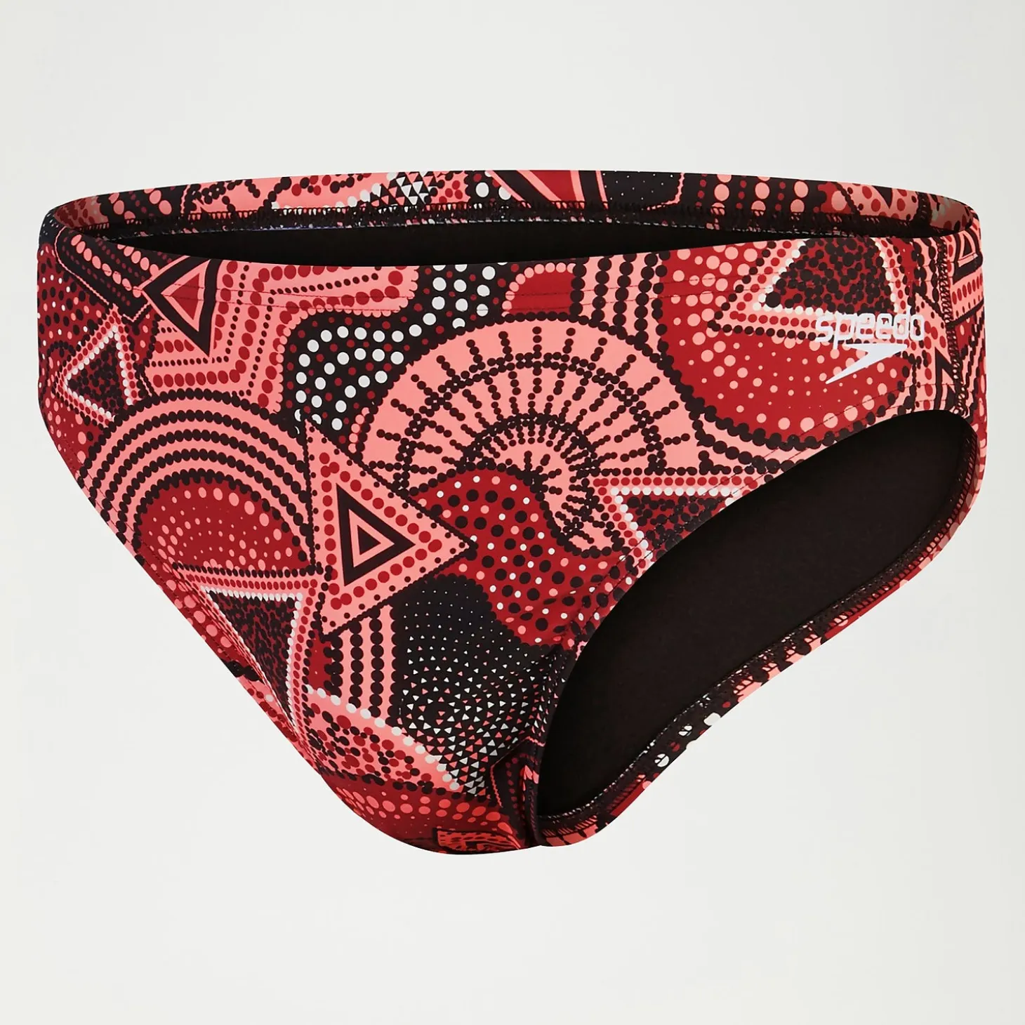 Men's 5cm Escape Brief Oxblood/Coral