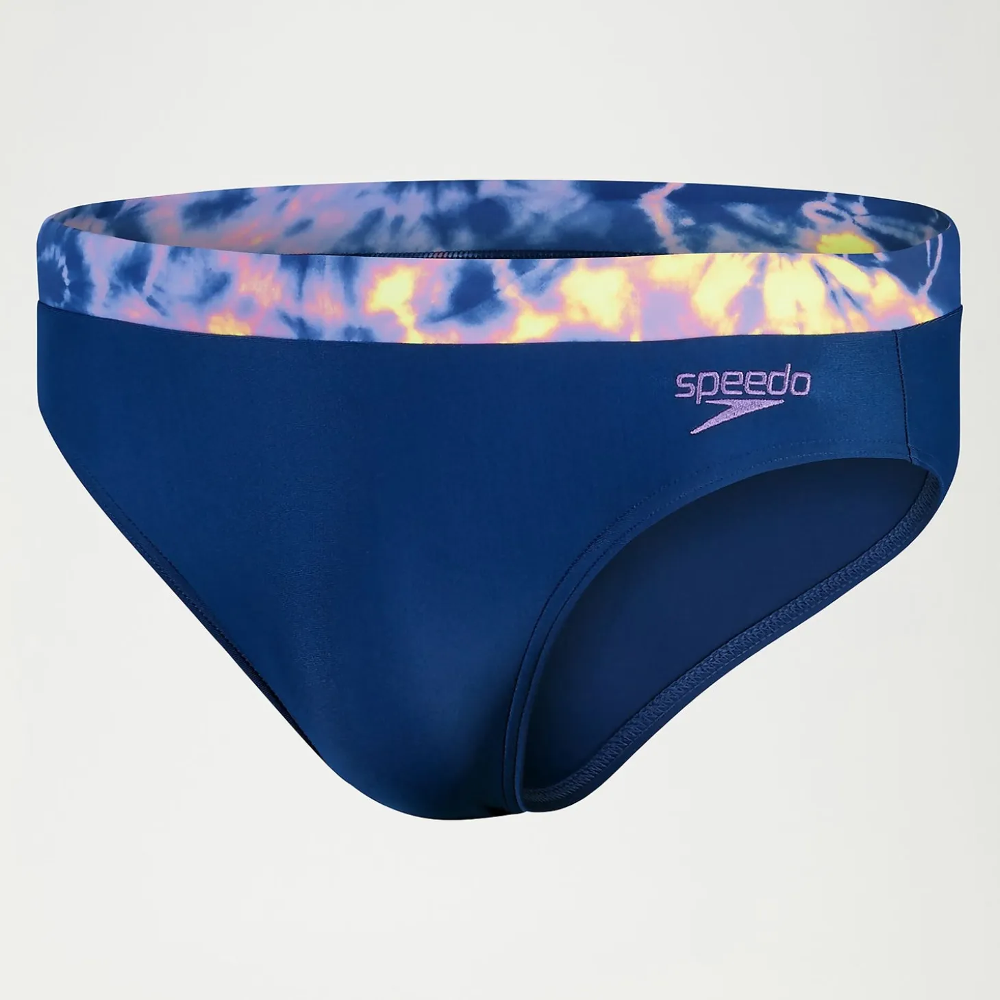 Men's 7cm Logo Brief Blue/Lilac