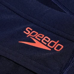 Men's 7cm Tech Panel Brief Blue/Orange