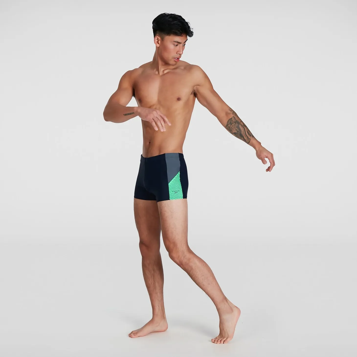 Men's Dive Aquashort Blue/Green