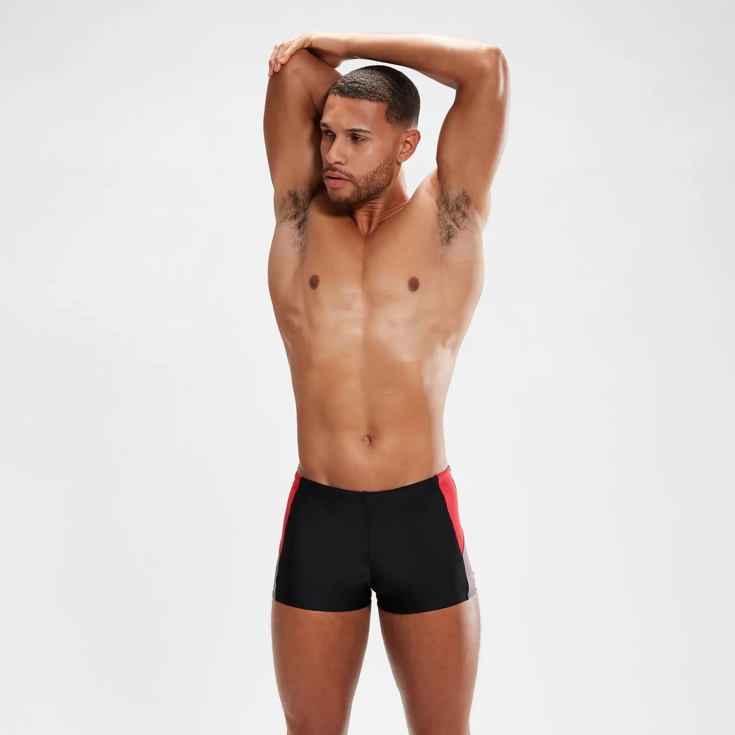 Men's Dive Aquashorts Black/Red