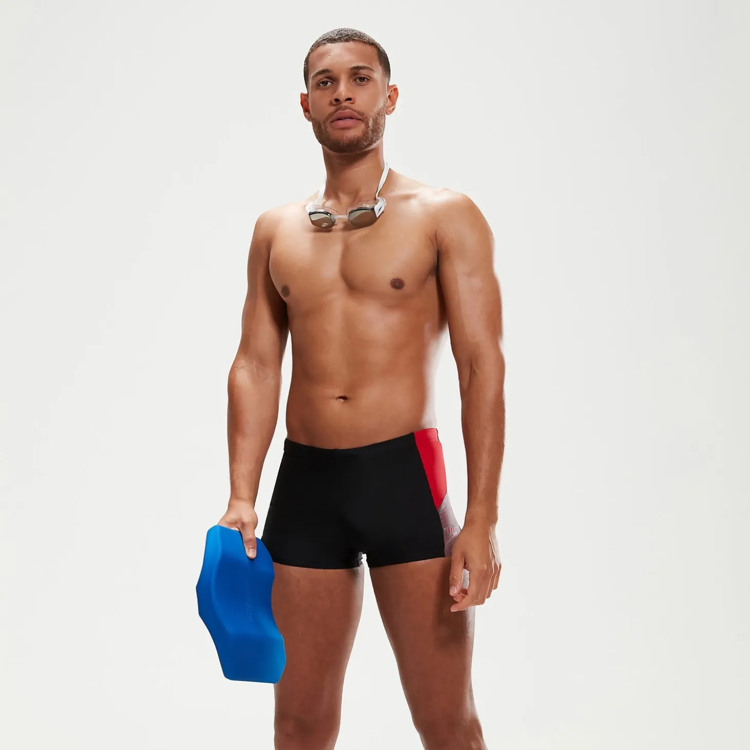 Men's Dive Aquashorts Black/Red