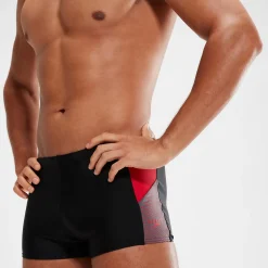 Men's Dive Aquashorts Black/Red