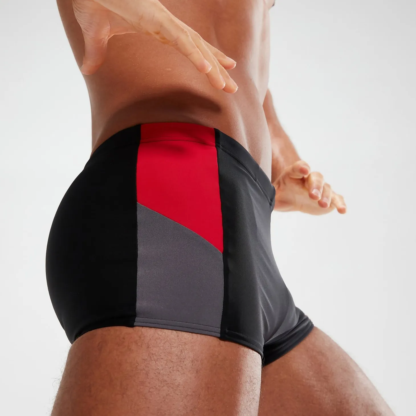 Men's Dive Aquashorts Black/Red