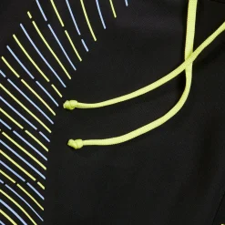 Men's Duo Logo Print Aquashorts Black/Yellow