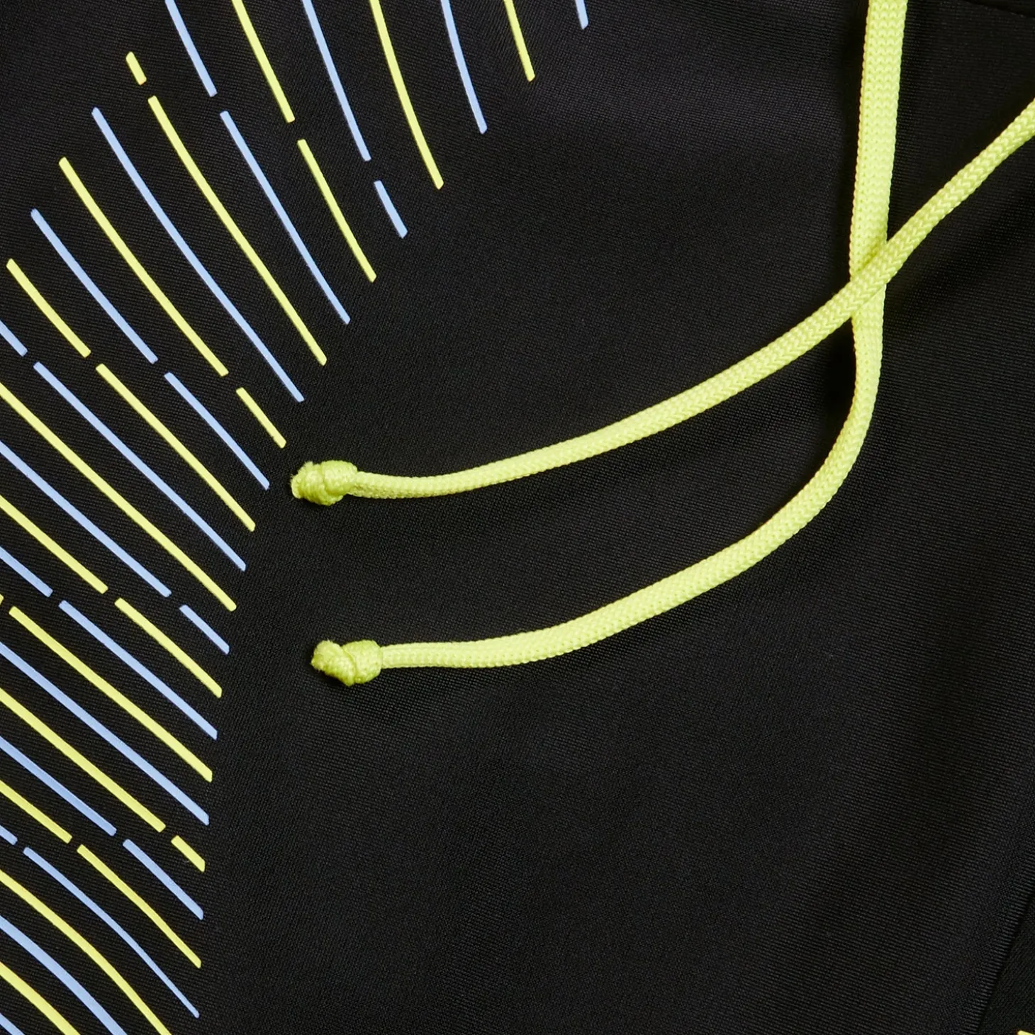 Men's Duo Logo Print Aquashorts Black/Yellow