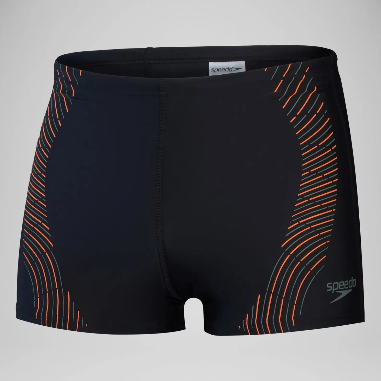Men's Duo Logo Print Aquashort Black/Green