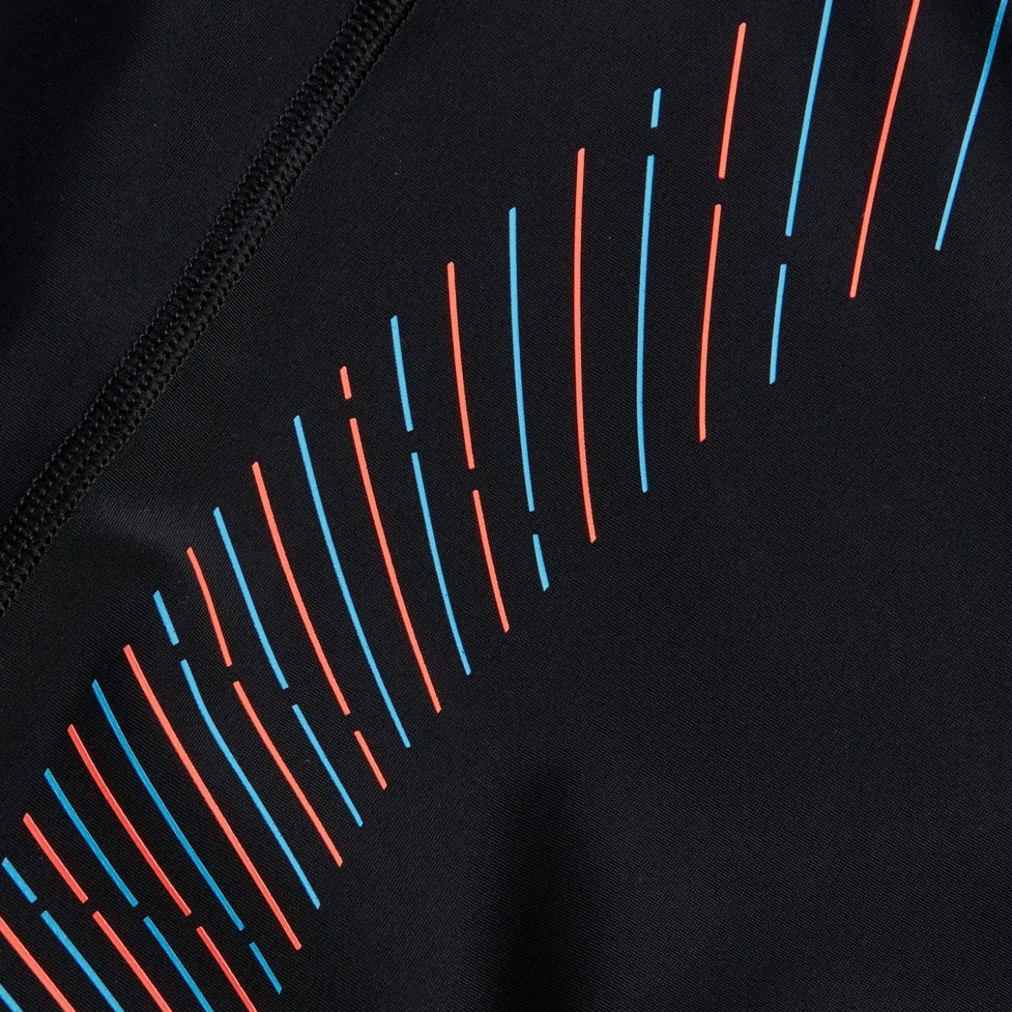 Men's Duo Logo Print Jammer Black/Blue